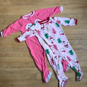 Carter’s Toddler Fleece footed PJs